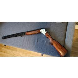 Fusil superpose Yildiz canon 176cm cal.12/76 bois