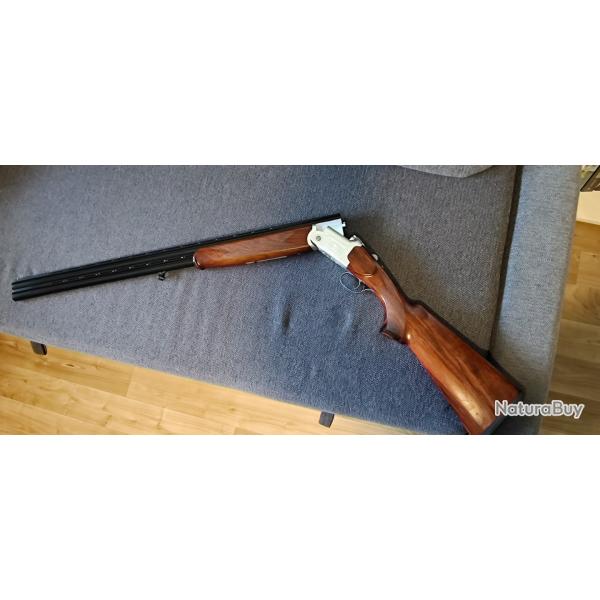 Fusil superpose Yildiz canon 176cm cal.12/76 bois