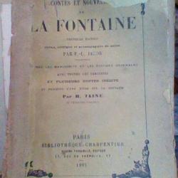 Contrs set nouvelles par Jean de la Fontaine - Bibliotheque Carpentier -