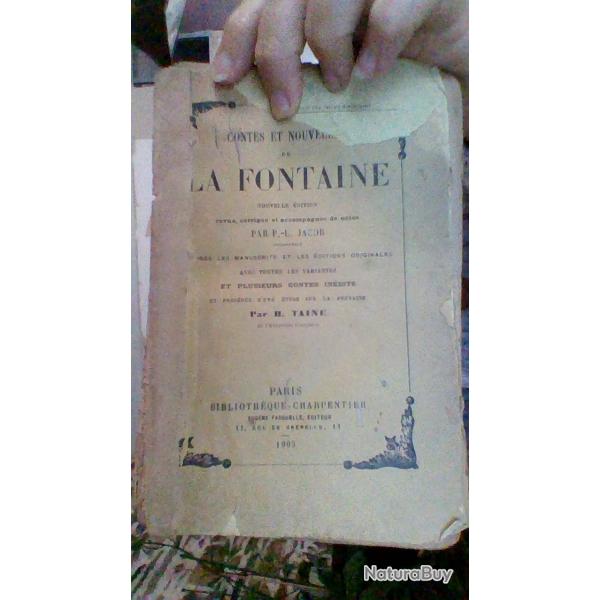 Contrs set nouvelles par Jean de la Fontaine - Bibliotheque Carpentier -