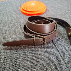 Bretelle cuir pour arme d'épaule- Occasion (20)