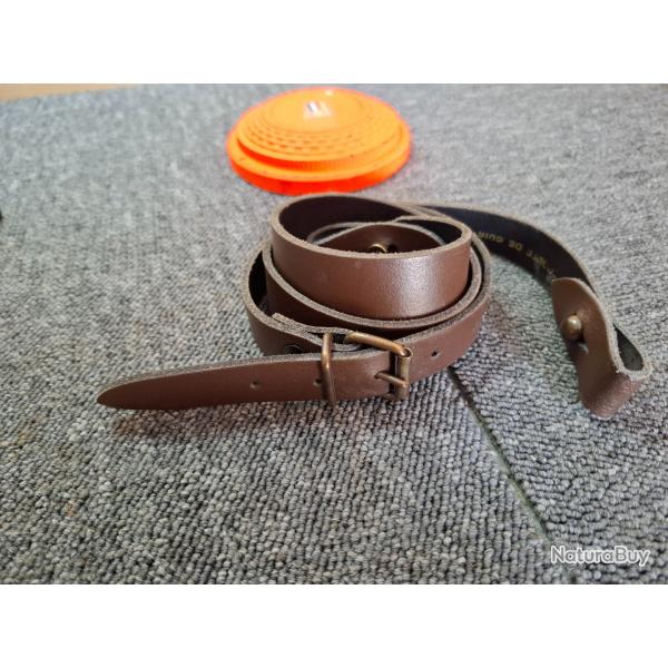 Bretelle cuir pour arme d'paule- Occasion (20)