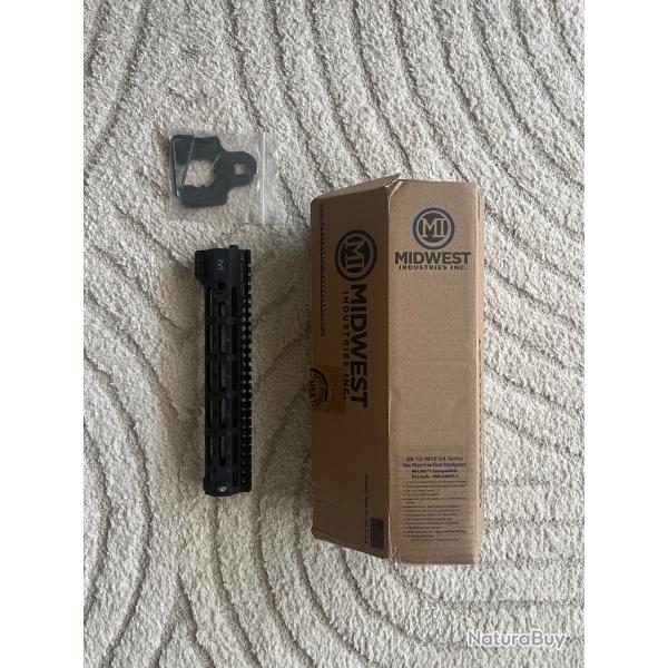 Garde Main MIDWEST INDUSTRIES Ar15 M-Lock G4 10.5'' Noir