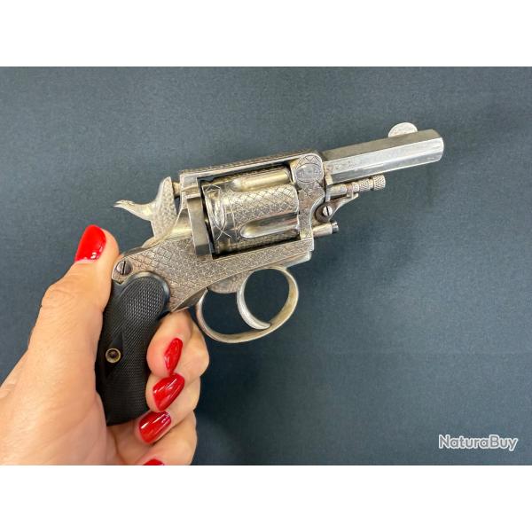 MAGNIFIQUE REVOLVER BULLDOG A. FRANCOTTE  LIGE calibre 320/320long