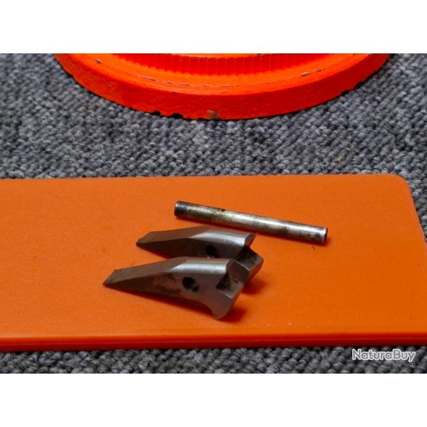 HELICE - Cal 12/70 - Juxta - Pice - Paire Armeurs + axe
