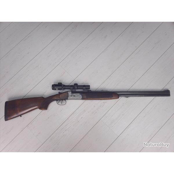 Trs beau double Express Angelo Zoli modle Lopard EX80 en calibre 9.3x74R