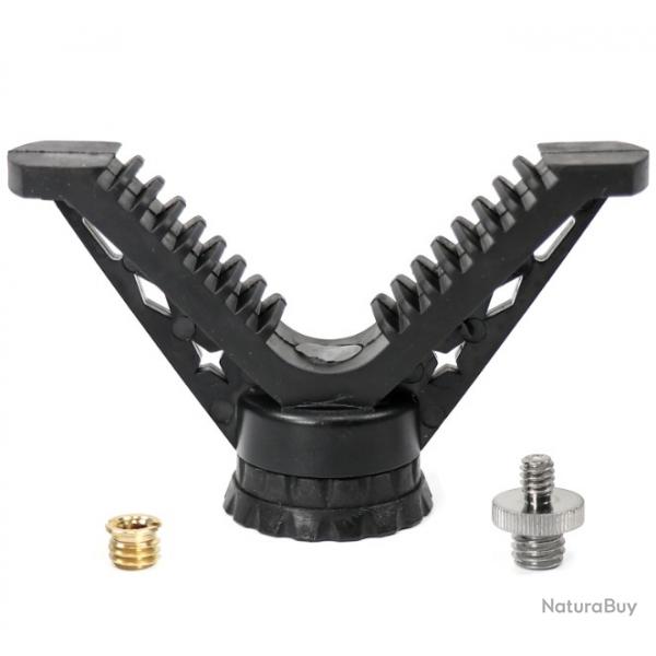 Support de tir Portable, support  joug en V, trpied rotatif  360 