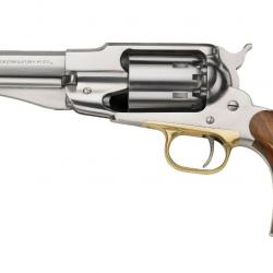 Pistolet poudre noire F.LLI PIETTA cal.44 pn 1858 rm inox new sheriff