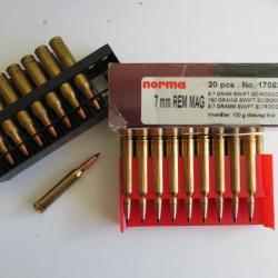 Balles de carabine NORMA 7mm Rem Mag Swift Scirocco 150gr (9.7gr)