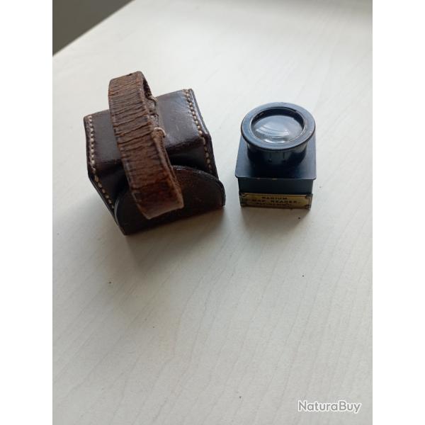 Loupe carte Parachutiste MK2  US Anglais ww2 radium