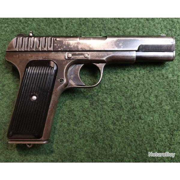 Pistolet TOKAREV TT-30 - Fabrication Russe 1935 - 7,62 x 25 Tokarev - 14796 (Occasion - Rvis/test