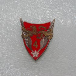 INSIGNE  A.L.A.T  :  4 ° GROUPE AVION LEGERE  DIVISSIONNAIRE  ------ DRAGO  PARIS  G.2073 ----------