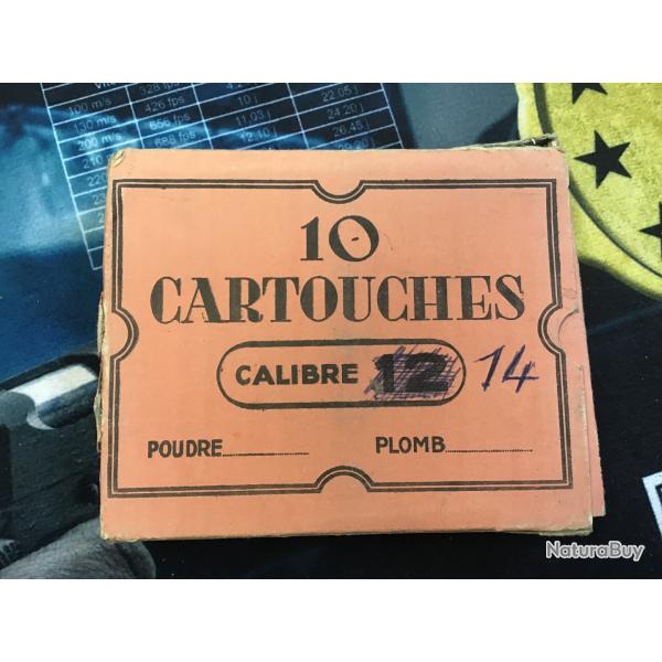 1 boite x 10 Cal 14 MGM pb 8 1 sans prix de reserve
