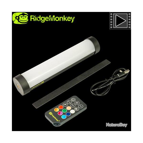 Lampe de Biwy RidegeMonkey Base Lite IR + Tlcommande