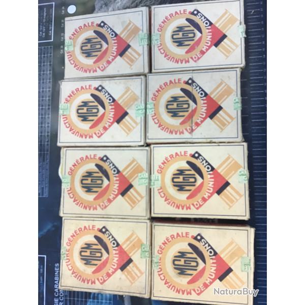 8 boites x 10 munitions MGM cal 16 poudre T
