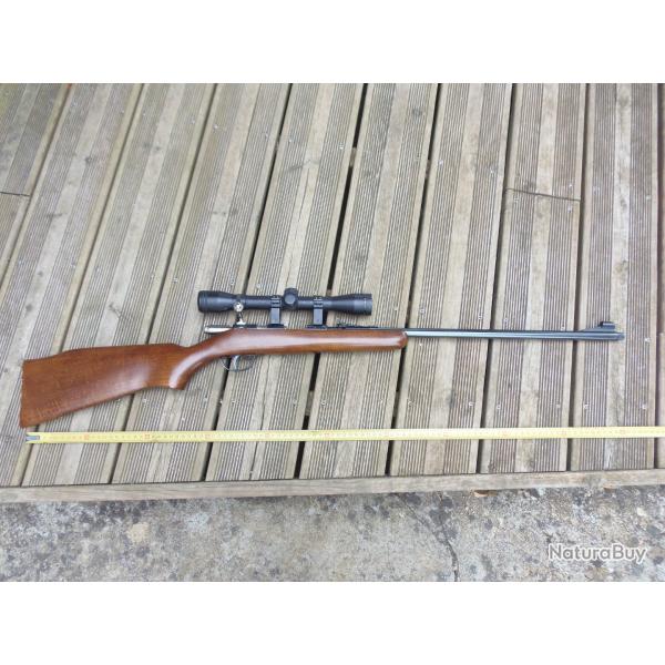 22lr Gaucher-Armes avec lunette & modrateur