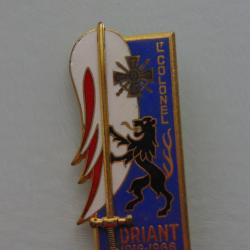 INSIGNE PROPOTION ST.CYR  : LT COLONEL  DRIANT  1916 - 1966  ---- 24 JUILLET 1966 ------DRAGO PARIS