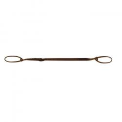 Bretelle pour arme Country Sellerie Cuir pleine fleur double lasso De