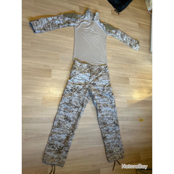 Ensemble marpat dsert porter une fois