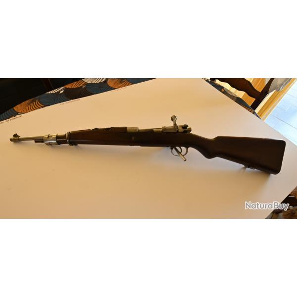Vend Mauser. Mousqueton Modle 98 court . Calibre 30/06 d'origine .