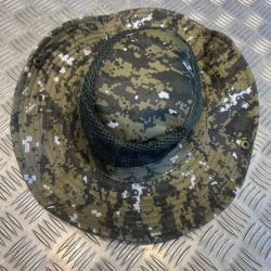 Chapeau camouflage protection solaire maille respirante pêche chasse randonnée campeur militaire