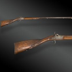 FUSIL A PERCUSSION, PLATINE JALABERT LAMOTTE à Saint-Etienne