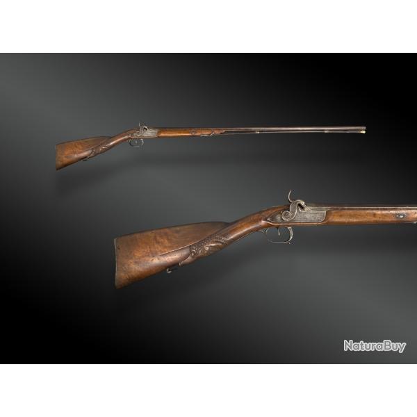 FUSIL A PERCUSSION, PLATINE JALABERT LAMOTTE  Saint-Etienne