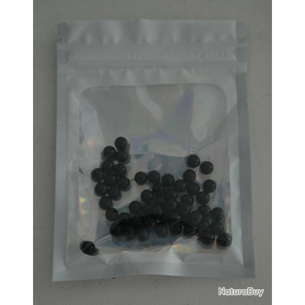 Sachet de 50 billes caoutchouc pour chevrotine HDS 68