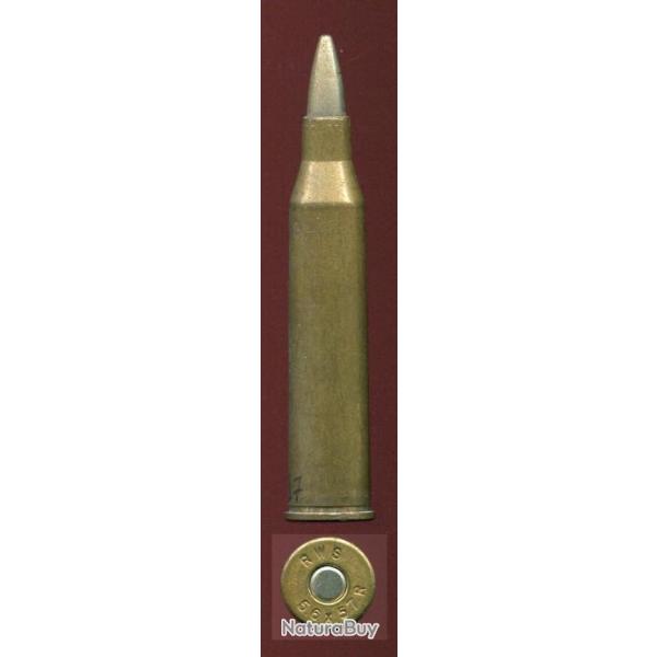 5.6 x 57 R - balle nickel pointue - marque : RWS 54.6 x 57 R
