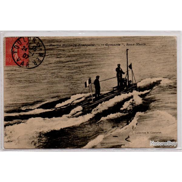 CPA -Marine Militaire Franaise - " Gymnote ' Sous Marin - N3848