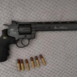 Revolver Dan Wesson 8" Gris High Power Co2 (ASG)
