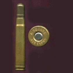.425 Express - A-SQUARE - balle laiton monobloc - étui laiton de 64.5 mm