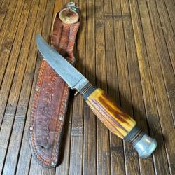 COUTEAU ARTISANAL ALLEMAND PAR BERENT STEEL & CO  A SOLINGEN ALLEMAGNE