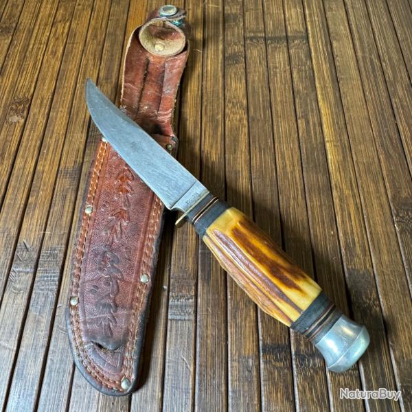 COUTEAU ARTISANAL ALLEMAND PAR BERENT STEEL & CO  A SOLINGEN ALLEMAGNE