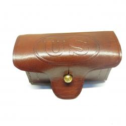 Etui cuir a cartouches pour  Colt 45 1911