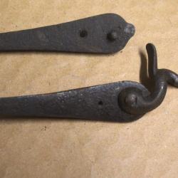 Paire de platines de fusils de chasse