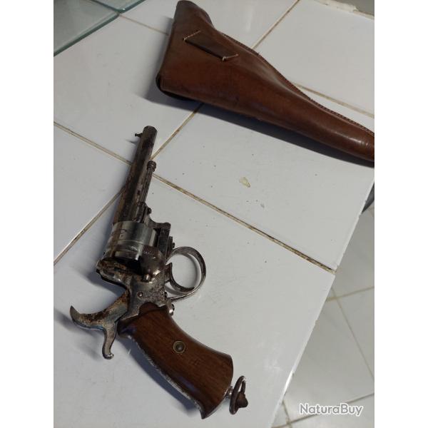 Revolver lefaucheux 9mm