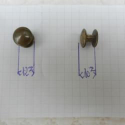 petites pièces pour équipement militaire de bretelle fusil et carabine ancienne