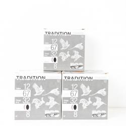 125 Cartouches FOB Tradition cal 12 bourre grasse