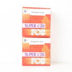 50 Cartouches Fob Super cal. 28