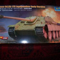 Maquettes neuve de la marque Trumpeter du Sd.Kfz 173 Jagdpanther Full Interior ..aux 1/16