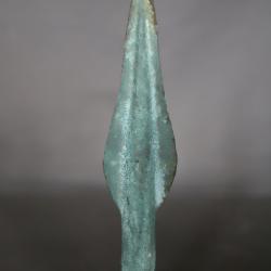 Art Gaulois, pointe de javelot en bronze - France, âge du bronze final (1400-800 av JC)