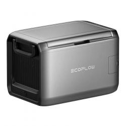 Ecoflow glacier classic - glacière électrique 55 l, double zone, batterie amovible