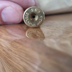 50 Etuis 338 Lapua magnum (SB) Désamorcés nettoyés