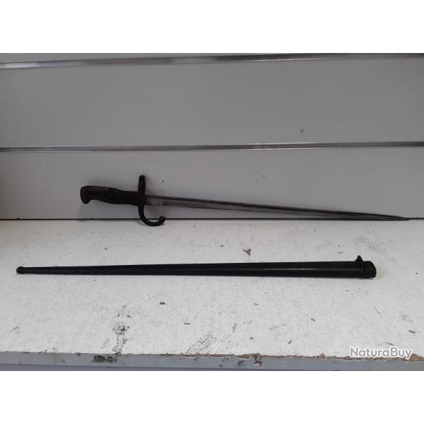 Baonnette lebel. 1883 . 64cm + etui