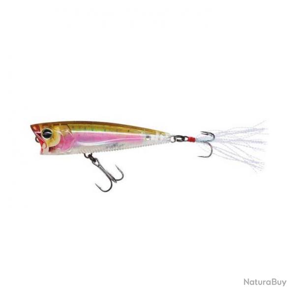 Poisson Nageur Yo-Zuri 3DR popper 6,5cm 7g 6,5cm REAL RAINBOW TROUT