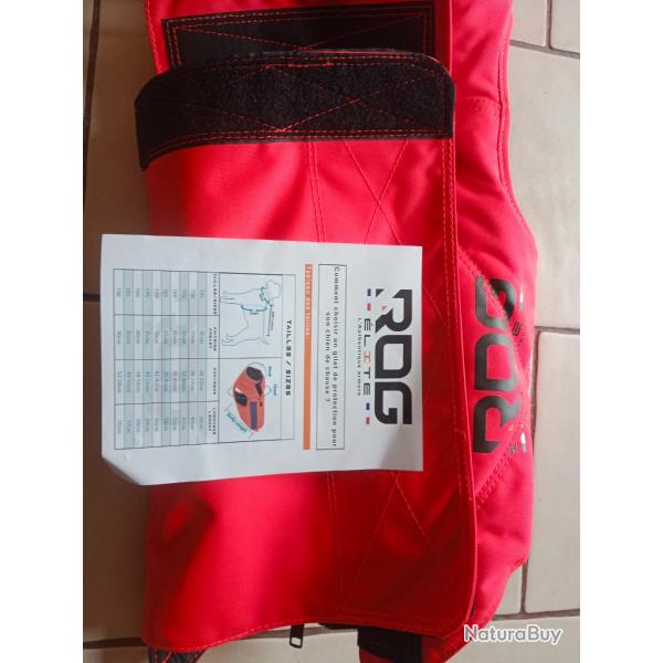 Gilet de protection rog taille 70 neuf + glissire supplmentaire
