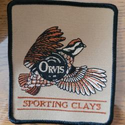 Ecusson ,patch , ball-trap , sporting clays