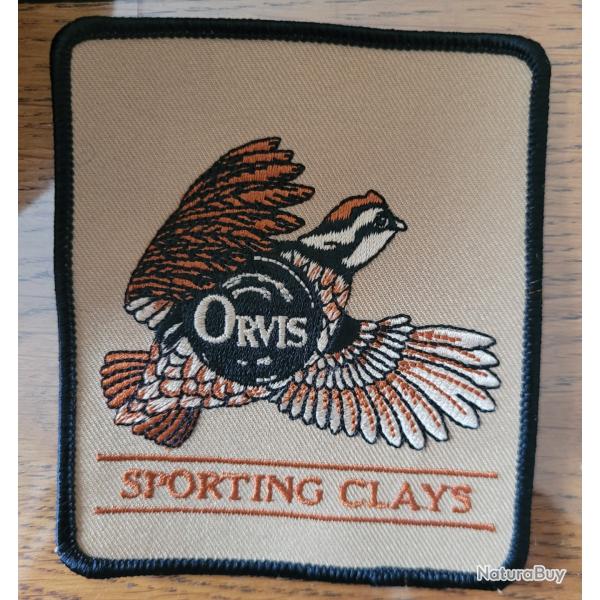Ecusson ,patch , ball-trap , sporting clays