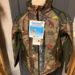 HANGAR33 BLOUSON PERCUSSION CHASSE SOFTSHELL GHOST